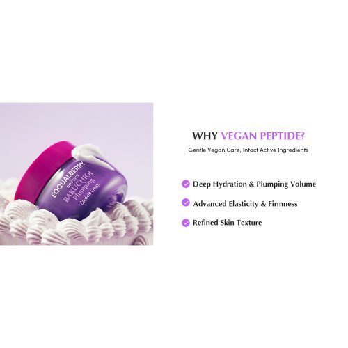 کرم کپسولی باکوچیول پلامپینگ اکوال بری ضد چروک و جوانساز پوست EQQUALBERRY Bakuchiol Plumping Capsule Cream