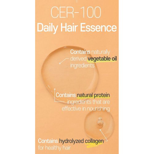 اسنس کلاژن مو الیزاوکا ترمیم و تقویت موهای آسیب دیده Elizavecca CER-100 Collagen Hair Essence