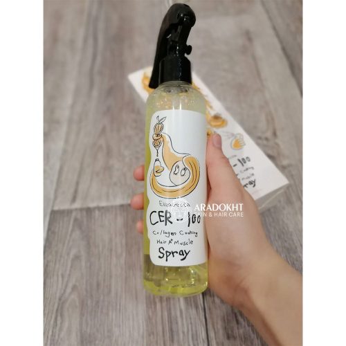 اسپری کلاژن مو الیزاوکا آبرسان و ترمیم کننده Elizavecca Cer-100 Collagen Coating Hair A+ Muscle Spray