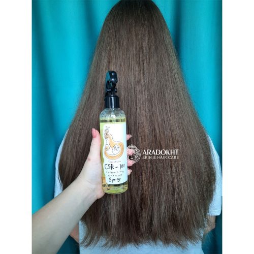 اسپری کلاژن مو الیزاوکا آبرسان و ترمیم کننده Elizavecca Cer-100 Collagen Coating Hair A+ Muscle Spray