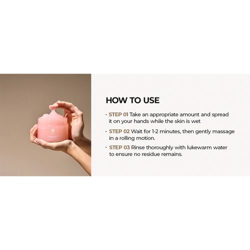 اسکراب بدن نمک دریایی گراند دکتر ملاکسین لایه بردار و روشن کننده پوست بدن Dr.Melaxin Guerande Sea Salt Perfume Body Scrub
