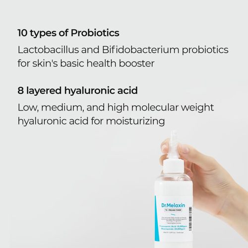 تونر پیلینگ و ترانگزامیک اسید دکتر ملاکسین لایه بردار و ضد لک قوی پوست Dr.Melaxin TX Peeling Toner