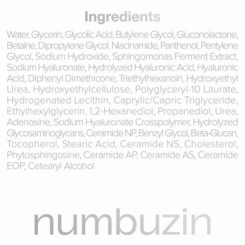 سرم لایه بردار و آبرسان سراماید شماره 4 نامبوزین Numbuzin No.4 Ceramide Aha Glazed Skin Prep Serum