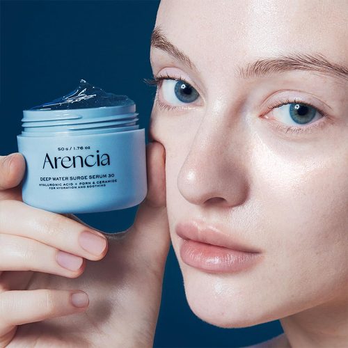 سرم هیالورونیک اسید PDRN و سراماید آرنسیا آبرسان عمقی و تسکین دهنده Arencia Deep Water Surge Serum