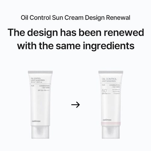 کرم ضد آفتاب کنترل چربی سلیمکس Celimax Oil Control Light Sunscreen