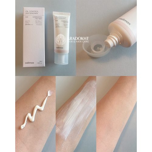کرم ضد آفتاب کنترل چربی سلیمکس Celimax Oil Control Light Sunscreen