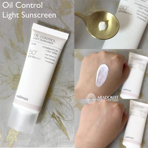 کرم ضد آفتاب کنترل چربی سلیمکس Celimax Oil Control Light Sunscreen