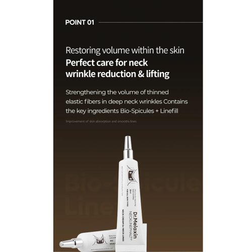 کرم گردن دکتر ملاکسین ضد چروک و جوانساز پوست Dr.Melaxin Necklinephalt Neck Cream