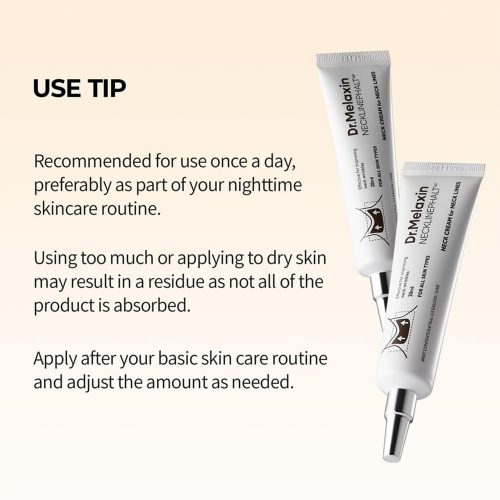 کرم گردن دکتر ملاکسین ضد چروک و جوانساز پوست Dr.Melaxin Necklinephalt Neck Cream