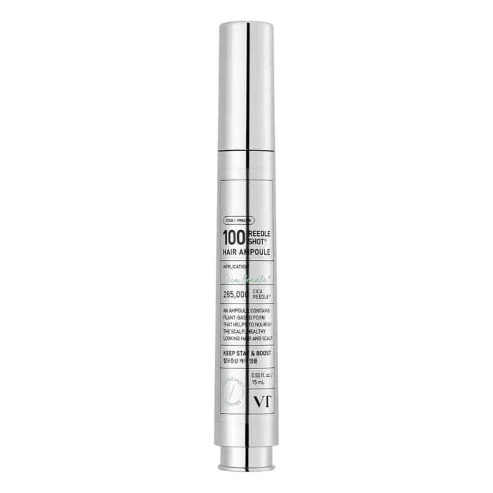 آمپولPDRN مو ریدل شات 100 وی تی کازمتیک احیا، ضد ریزش و تقویت مو VT Cosmetics PDRN Reedle Shot Hair Ampoule 100dL