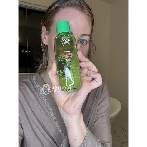 تونر PDRN آلوئه ورا اکوال بری تسکین دهنده و ترمیم کننده پوست EQQUALBERRY Aloe PDRN Calming Toner