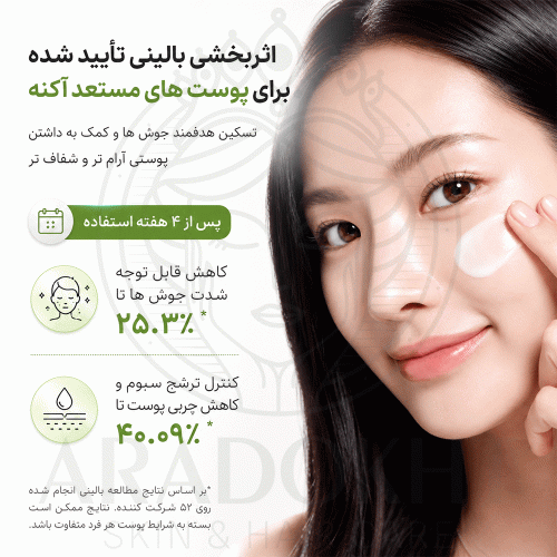 لوسیون مرطوب کننده آزلائیک اسید و سیکا آنوا تسکین دهنده، ضد جوش و ضد التهاب Anua Azelaic Acid Cica Skin Soothing Moisturizer