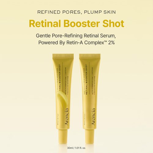کرم دور چشم و صورت رتینال بوستر شات آرنسیا ضد چروک و جمع کننده منافذ پوست Arencia Retinal Booster Shot