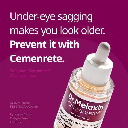 آمپول ضد چروک و جوانساز کلسیم دکتر ملاکسین Dr.Melaxin Cemenrete Calcium Intense Ampoule