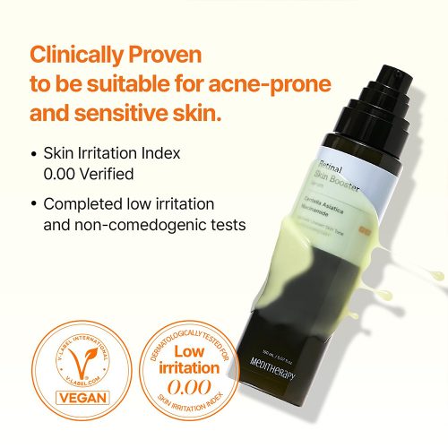 بوستر سرم رتینال مدی تراپی ضد چروک، روشن کننده و جوانساز پوست MEDITHERAPY Retinal Skin Booster Serum