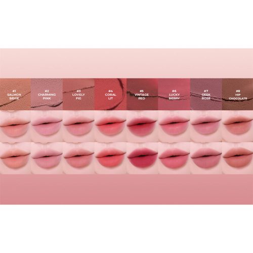 تینت لب مات و مخملی کالرگرام Colorgram Nude Blur Tint