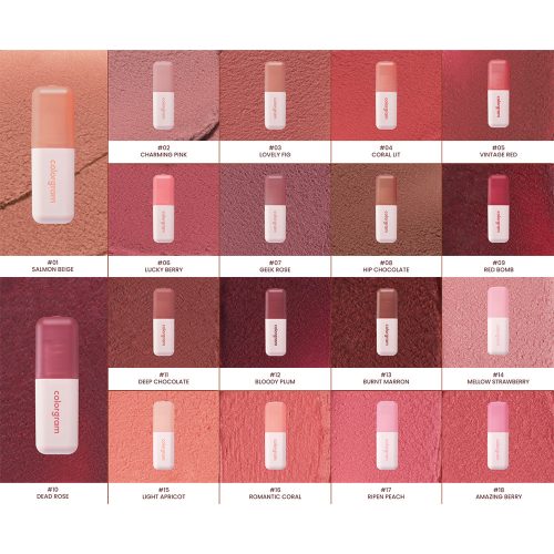 تینت لب مات و مخملی کالرگرام Colorgram Nude Blur Tint