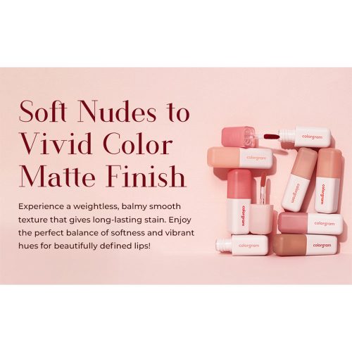 تینت لب مات و مخملی کالرگرام Colorgram Nude Blur Tint