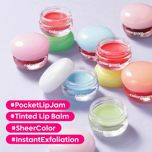 تینت کاسه ای براق لب کالرگرام COLORGRAM Tintin Dory Lip Jam