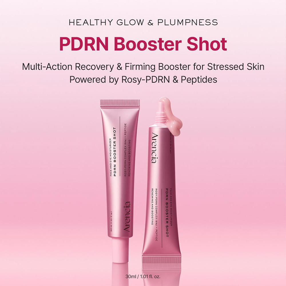 سرم دور چشم و صورت PDRN بوستر شات آرنسیا ترمیم کننده و جوانساز پوست Arencia PDRN Booster Shot