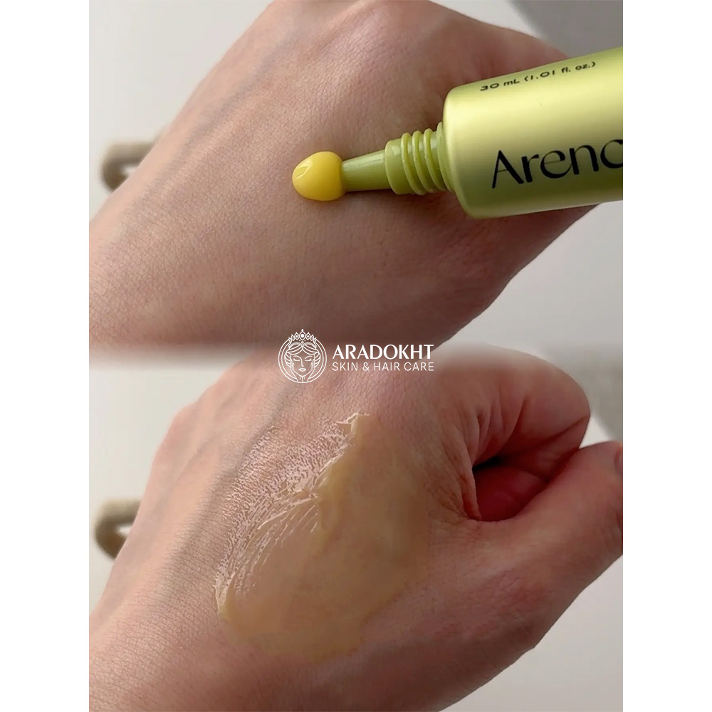 سرم دور چشم و صورت ویتامین سی بوستر شات آرنسیا روشن کننده و مرطوب کننده پوست Arencia Vitamin C Booster Shot