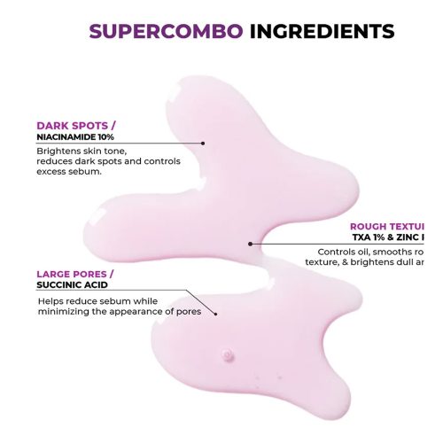سرم نیاسینامید 10 درصد جومیسو روشن کننده، کنترل چربی و منافذ پوست JUMISO Niacinamide 10 Serum