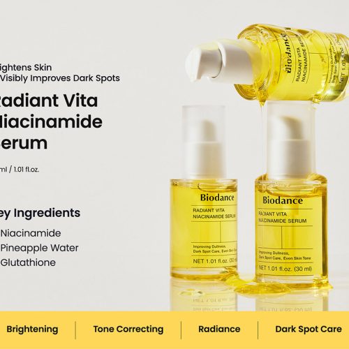سرم ویتا نیاسینامید بایودنس روشن کننده قوی و آنتی اکسیدان پوست Biodance Radiant Vita Niacinamide Serum