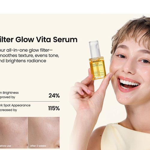 سرم ویتا نیاسینامید بایودنس روشن کننده قوی و آنتی اکسیدان پوست Biodance Radiant Vita Niacinamide Serum