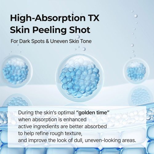سرم پیل شات ترانگزامیک اسید دکتر ملاکسین روشن کننده و لایه بردار ملایم پوست Dr.Melaxin Peel Shot Exfoliating TX-Serum