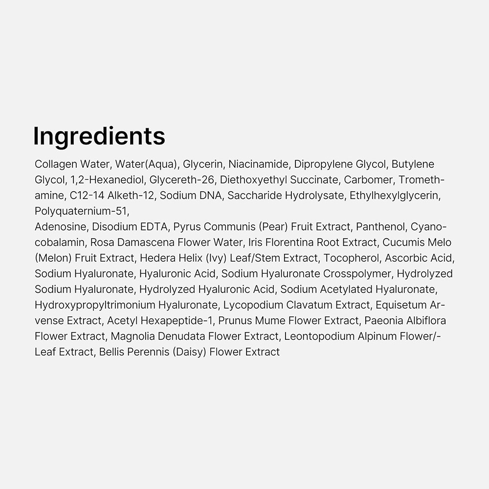 سرم ژلی PDRN و کلاژن مدی کیوب آبرسان، ضد چروک و درخشان کننده پوست Medicube PDRN Collagen Glow Jelly Serum