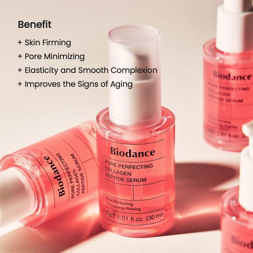 سرم کلاژن و پپتاید بایودنس ضد چروک و کنترل منافذ پوست Biodance Pore Perfecting Collagen Peptide Serum