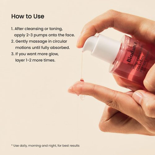 سرم کلاژن و پپتاید بایودنس ضد چروک و کنترل منافذ پوست Biodance Pore Perfecting Collagen Peptide Serum