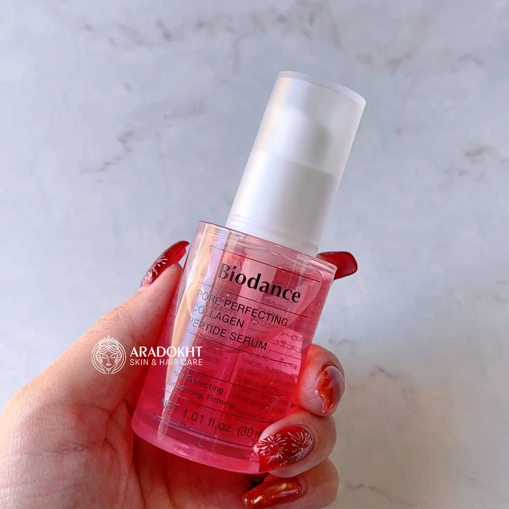 سرم کلاژن و پپتاید بایودنس ضد چروک و کنترل منافذ پوست Biodance Pore Perfecting Collagen Peptide Serum