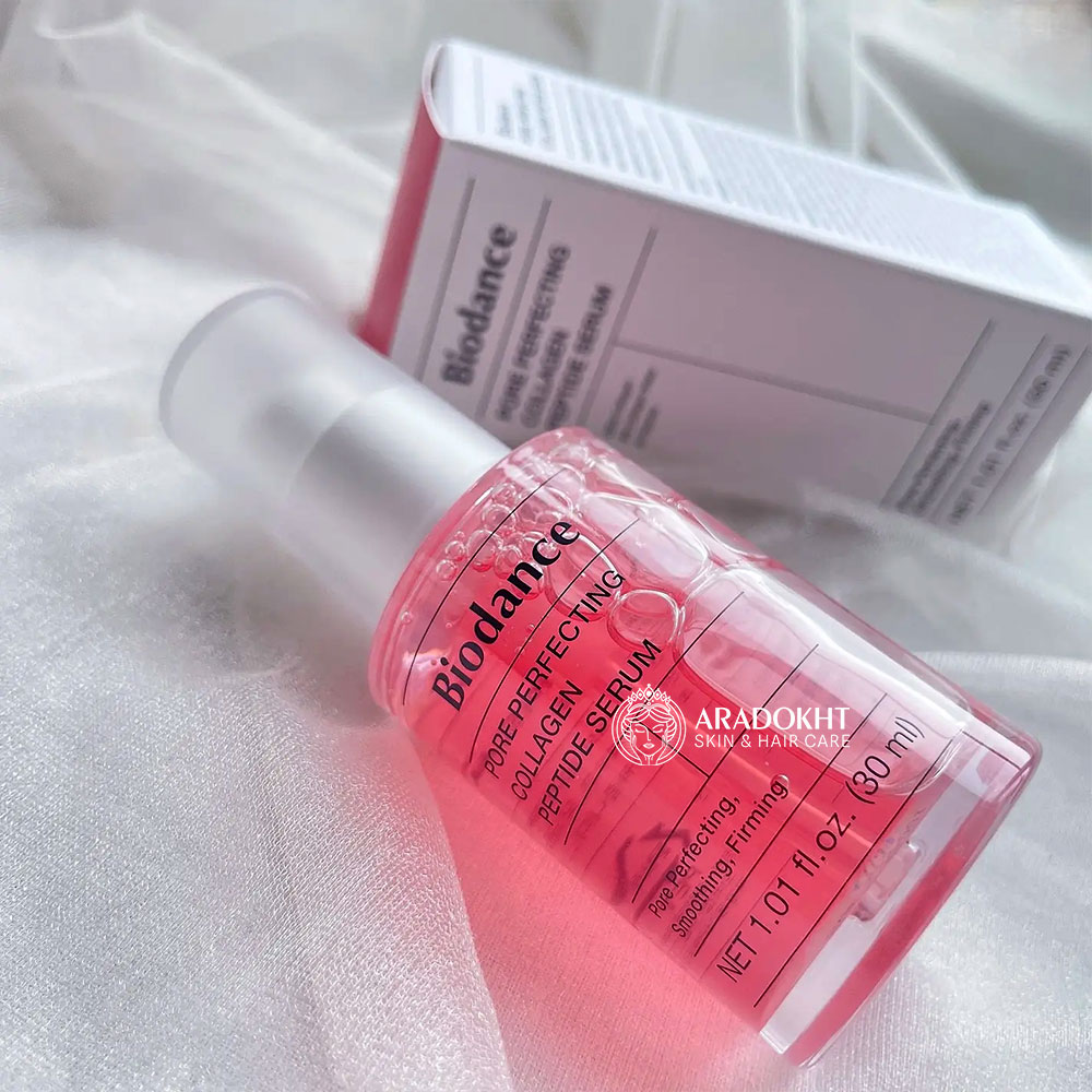 سرم کلاژن و پپتاید بایودنس ضد چروک و کنترل منافذ پوست Biodance Pore Perfecting Collagen Peptide Serum