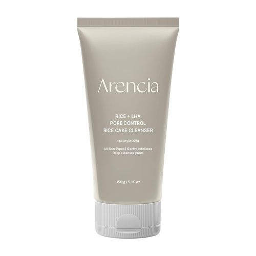 شوینده برنج آرنسیا کنترل منافذ، ضد جوش و روشن کننده Arencia Rice + LHA Pore Control Rice Cake Cleanser