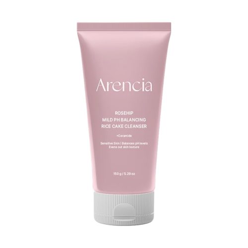 شوینده رزهیپ آرنسیا متعادل کننده PH و تقویت سد دفاعی پوست Arencia Rosehip Mild pH Balancing Rice Cake Cleanser