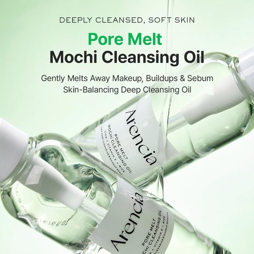 شوینده روغنی کنترل منافذ موچی آرنسیا Arencia Pore Melt Mochi Cleansing Oil