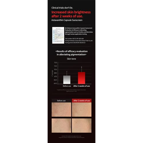 ضد آفتاب کپسولی ضد چروک و روشن کننده آستاگزانتین دکتر ملاکسین Dr.Melaxin Astaxanthin Anti-Freckles & Whitening Capsule Sunscreen
