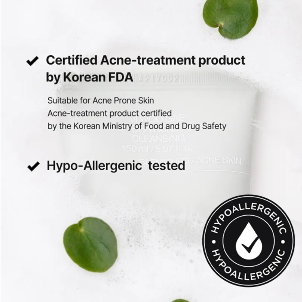 فوم ضد جوش و آکنه سالیسیلیک اسید و سیکا سلیمکس Celimax Ji.Woo.Gae Cica BHA Acne Foam Cleansing
