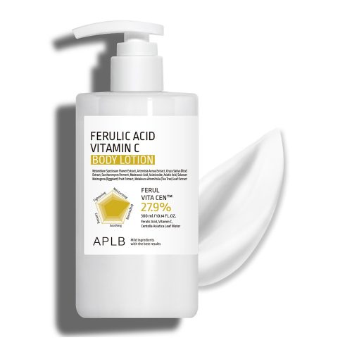 لوسیون بدن فرولیک اسید و ویتامین سی APLB روشن کننده و جوانساز پوست APLB Ferulic Acid Vitamin C Body Lotion