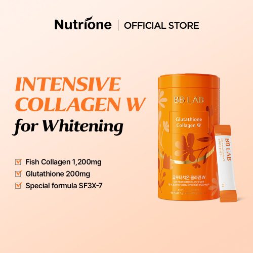 مکمل خوراکی گلوتاتیون کلاژن W بی بی لب روشن کننده و جوانساز پوست BB LAB Glutathione Collagen W