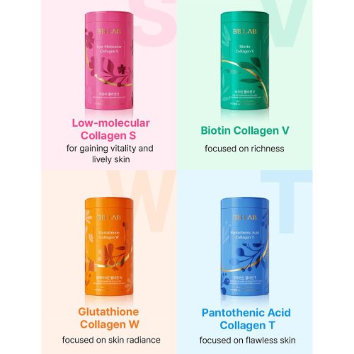 مکمل خوراکی گلوتاتیون کلاژن W بی بی لب روشن کننده و جوانساز پوست BB LAB Glutathione Collagen W