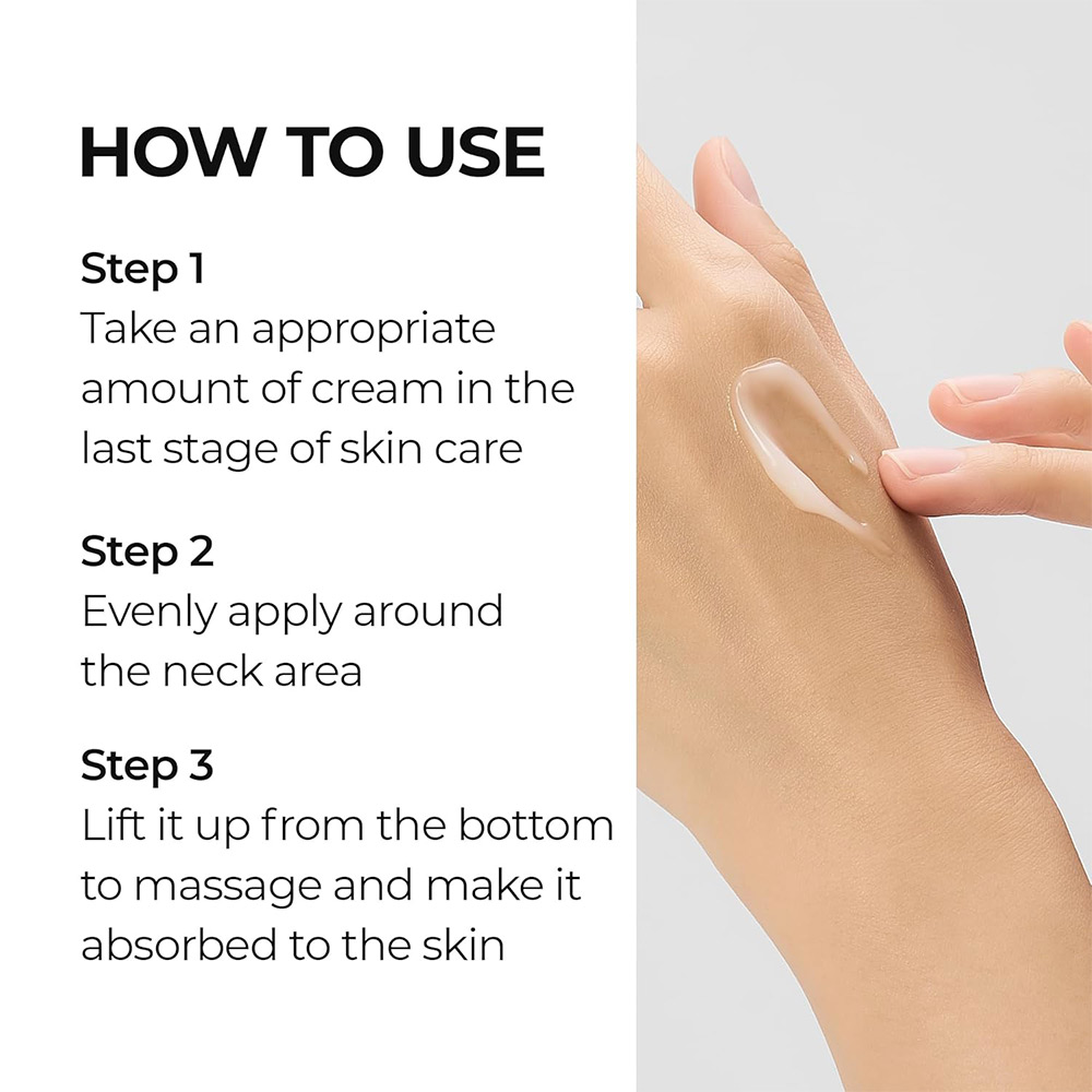 کرم گردن دکتر ملاکسین مدل سراماید و ECM ضد چروک قوی و روشن کننده پوست Dr.Melaxin Necksphalt ECM Ceramide Neck Cream