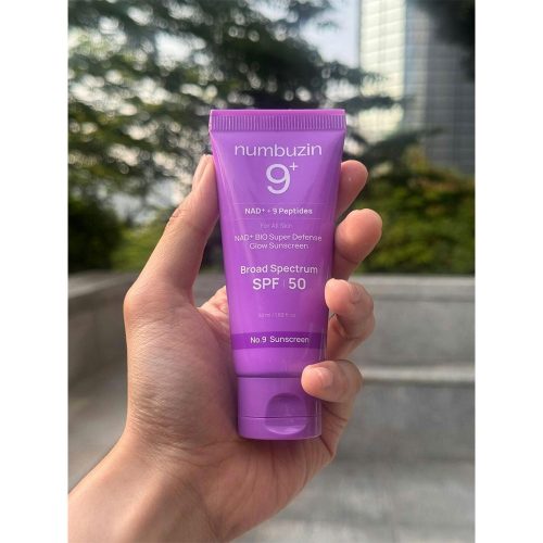 اسنس ضد آفتاب شماره 9 نامبوزین ضد چروک و جوانساز پوست Numbuzin No.9 NAD Peptides Dewy Sun Essence