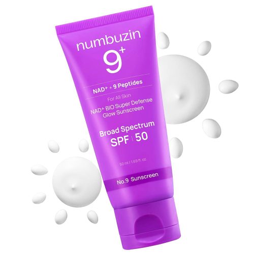 اسنس ضد آفتاب شماره 9 نامبوزین ضد چروک و جوانساز پوست Numbuzin No.9 NAD Peptides Dewy Sun Essence