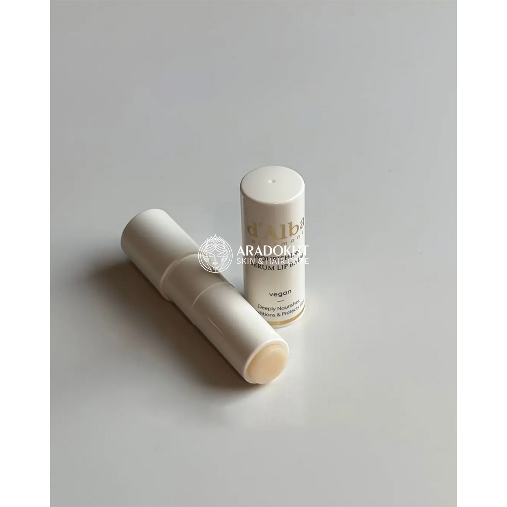 بالم لب ترافل سفید د البا آبرسان، ترمیم کننده و درخشان کننده D'Alba White Truffle Nourishing Serum Lip Balm