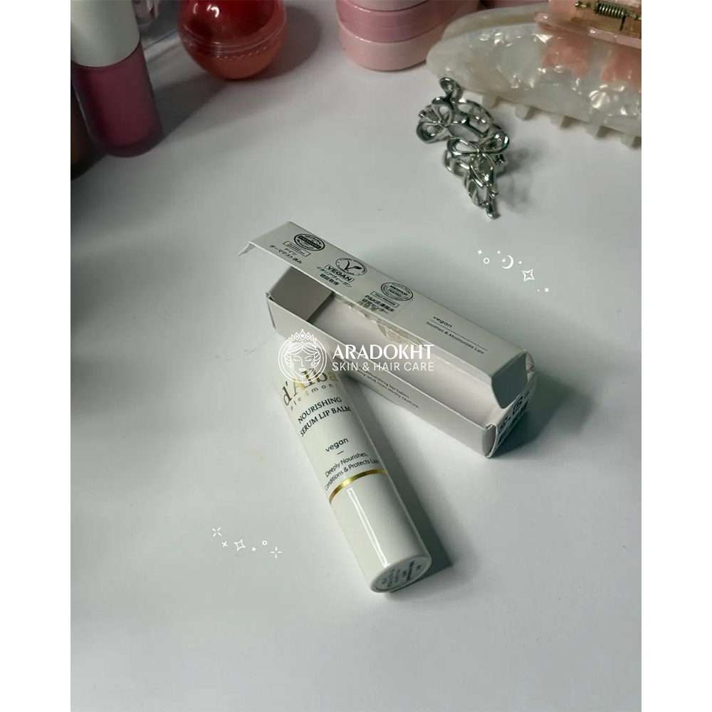 بالم لب ترافل سفید د البا آبرسان، ترمیم کننده و درخشان کننده D'Alba White Truffle Nourishing Serum Lip Balm