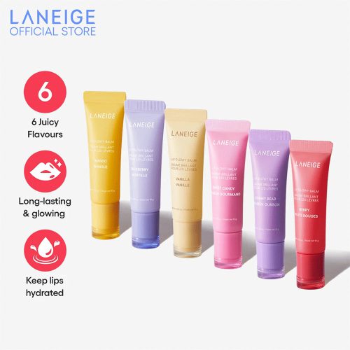 بالم لب لانیژ درخشان کننده و مرطوب کننده LANEIGE Lip Glowy Balm