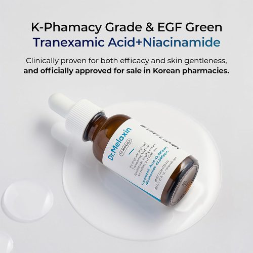سرم ترانگزامیک اسید دکتر ملاکسین ضدلک و روشن کننده و تقویت سد دفاعی پوست Dr.melaxin TX ampoule RX