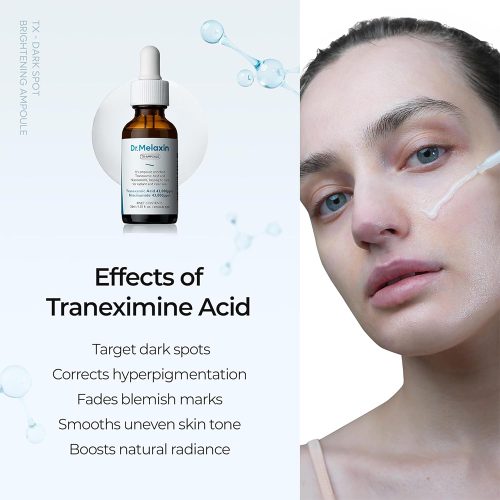 سرم ترانگزامیک اسید دکتر ملاکسین ضدلک و روشن کننده و تقویت سد دفاعی پوست Dr.melaxin TX ampoule RX